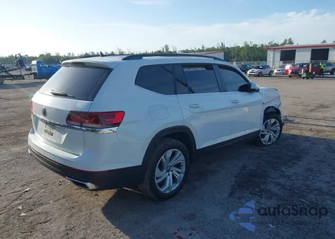 2021 Volkswagen Atlas 3.6L V6 Se W/Technology from USA, damaged, VIN 1V2JR2CA4MC609542